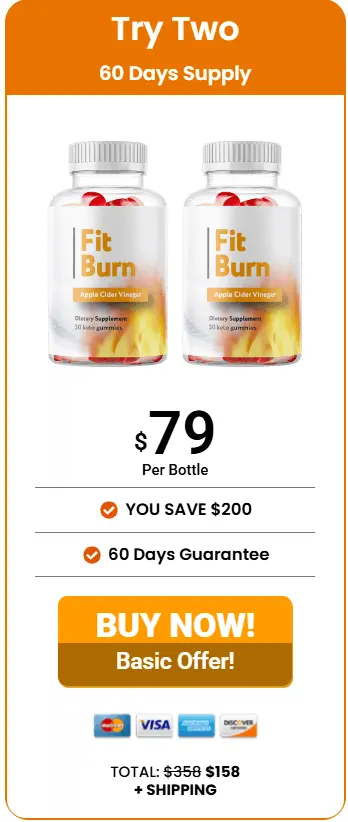 Fit Burn 1 bottle price